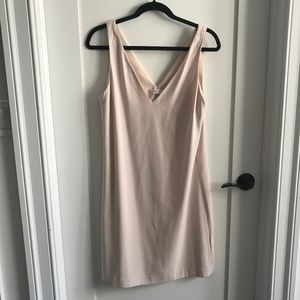 Babaton V-neck shift dress